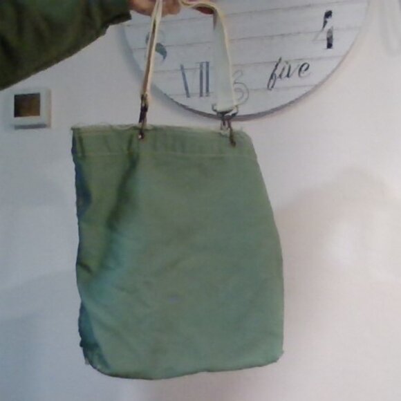 MICKEY MOUSE GREEN JEAN TOTE BAG - Picture 2 of 5